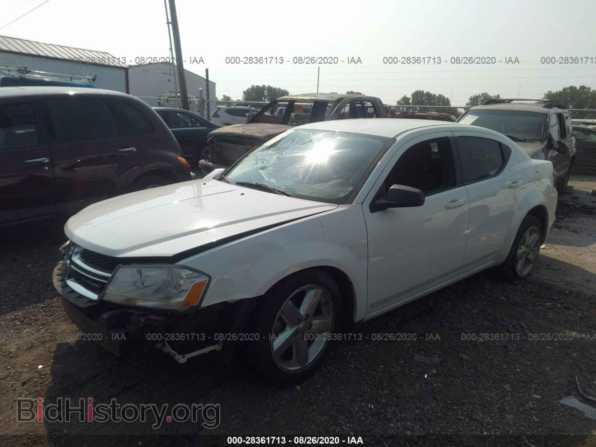 2013 DODGE AVENGER - VIN: 1C3CDZAB8DN565907 - Photo 2