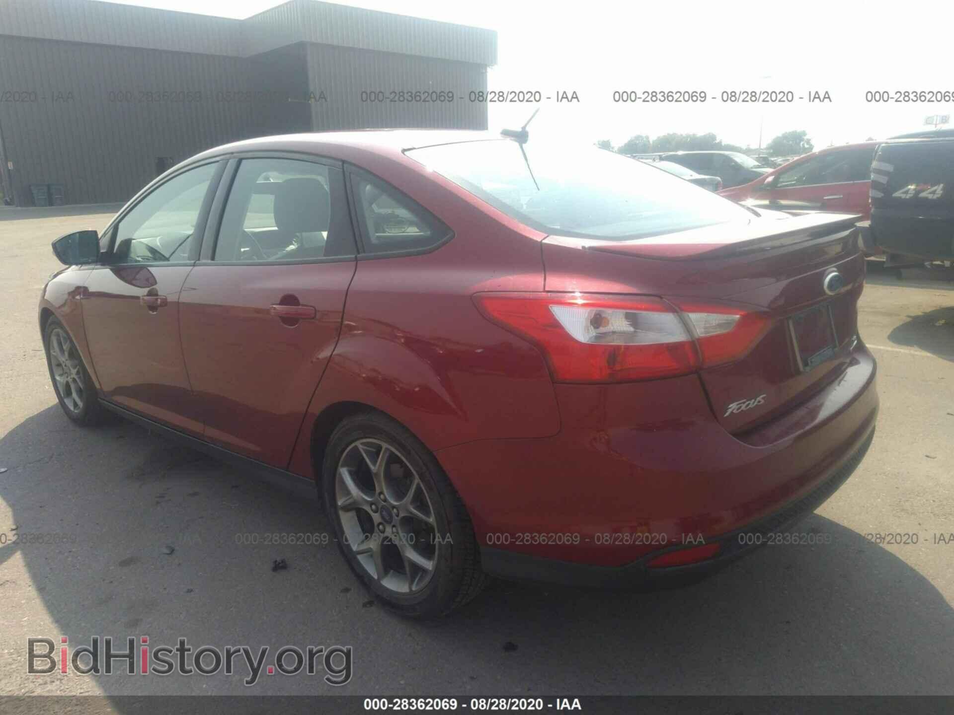 2014 FORD FOCUS - VIN: 1FADP3F22EL373866 - Фото 3