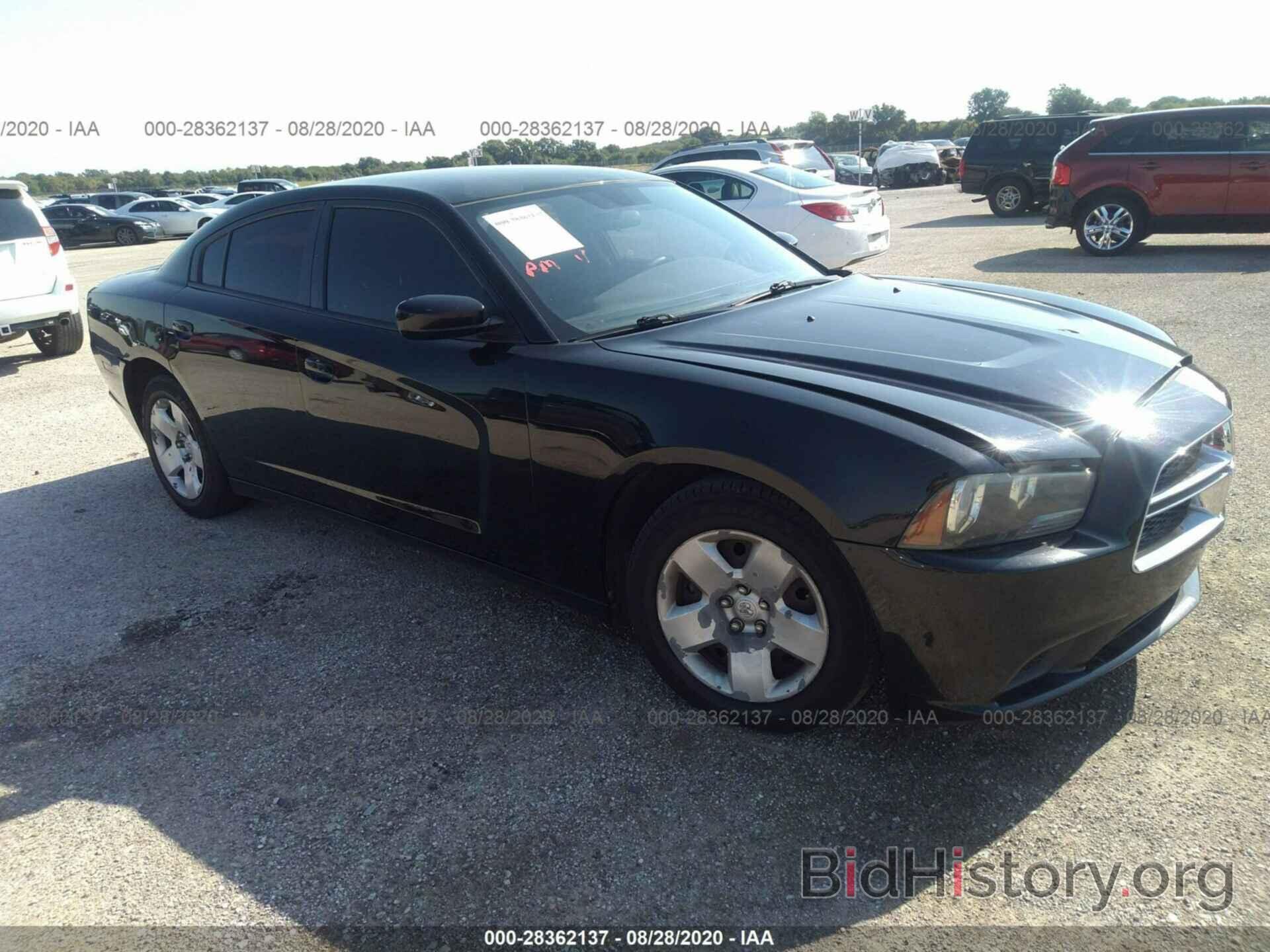 Photo 2C3CDXBG2DH640303 - DODGE CHARGER 2013