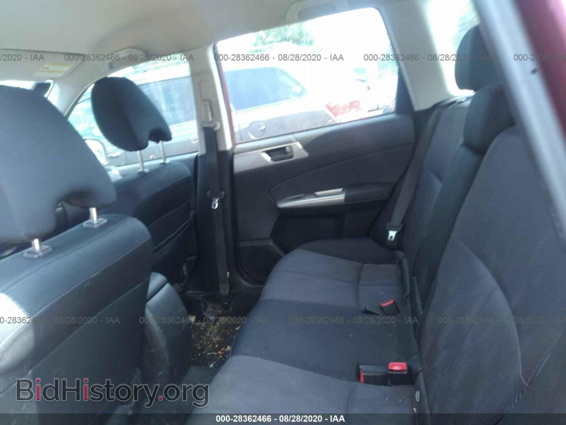 2009 SUBARU FORESTER - VIN: JF2SH61689G738982 - Фото 8