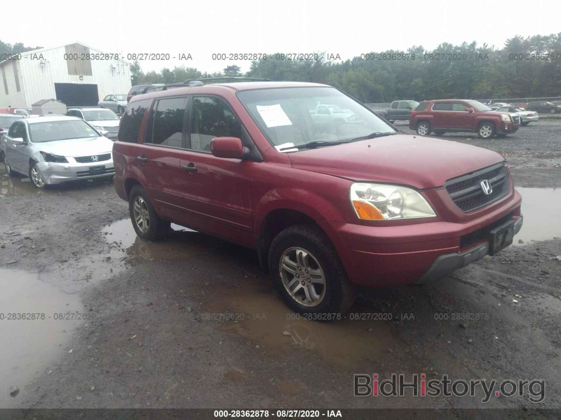 Photo 2HKYF184X4H568019 - HONDA PILOT 2004