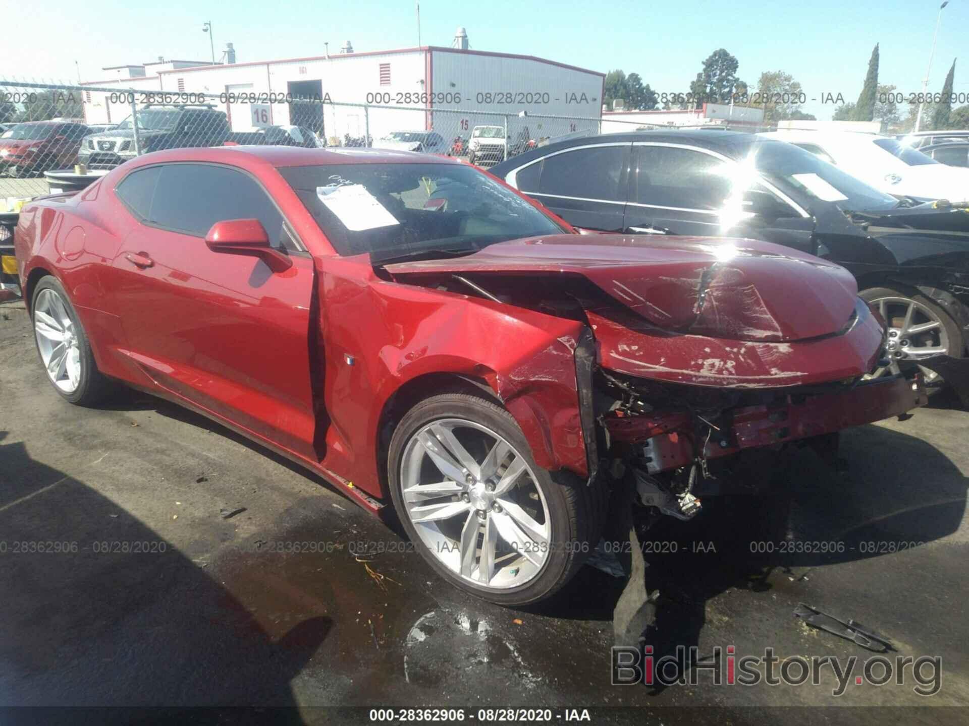 Photo 1G1FB1RS1J0146190 - CHEVROLET CAMARO 2018