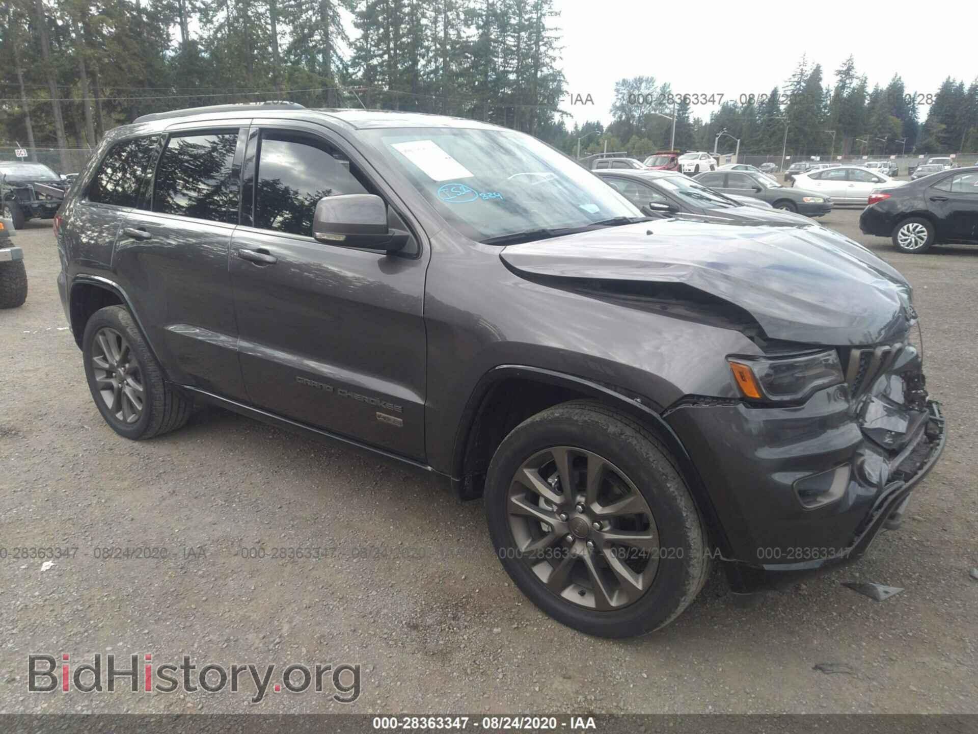 Photo 1C4RJFBG9GC411729 - JEEP GRAND CHEROKEE 2016