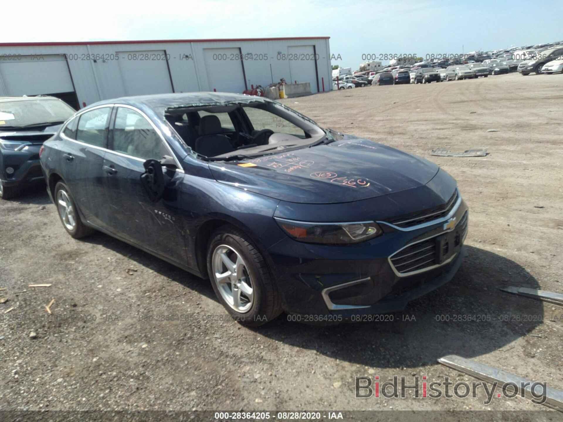 Photo 1G1ZB5STXGF194445 - CHEVROLET MALIBU 2016