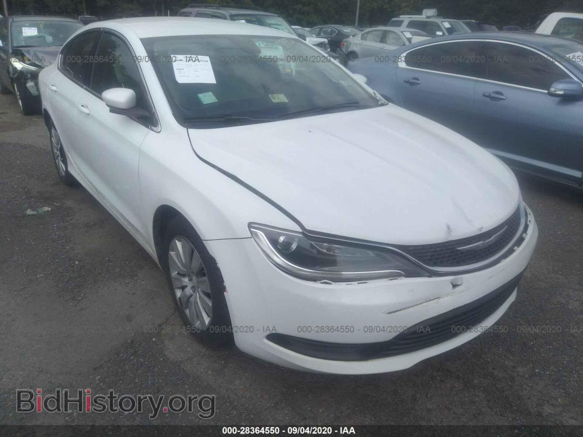 Фотография 1C3CCCFB1FN592586 - CHRYSLER 200 2015
