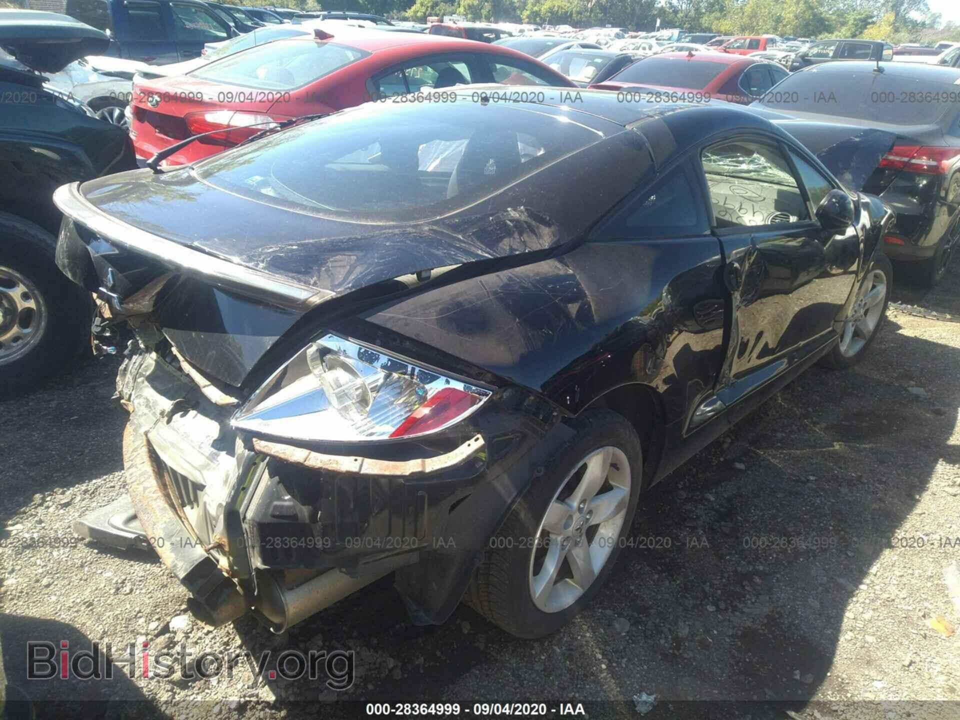 2007 MITSUBISHI ECLIPSE - VIN: 4A3AK24F27E042091 - Фото 4
