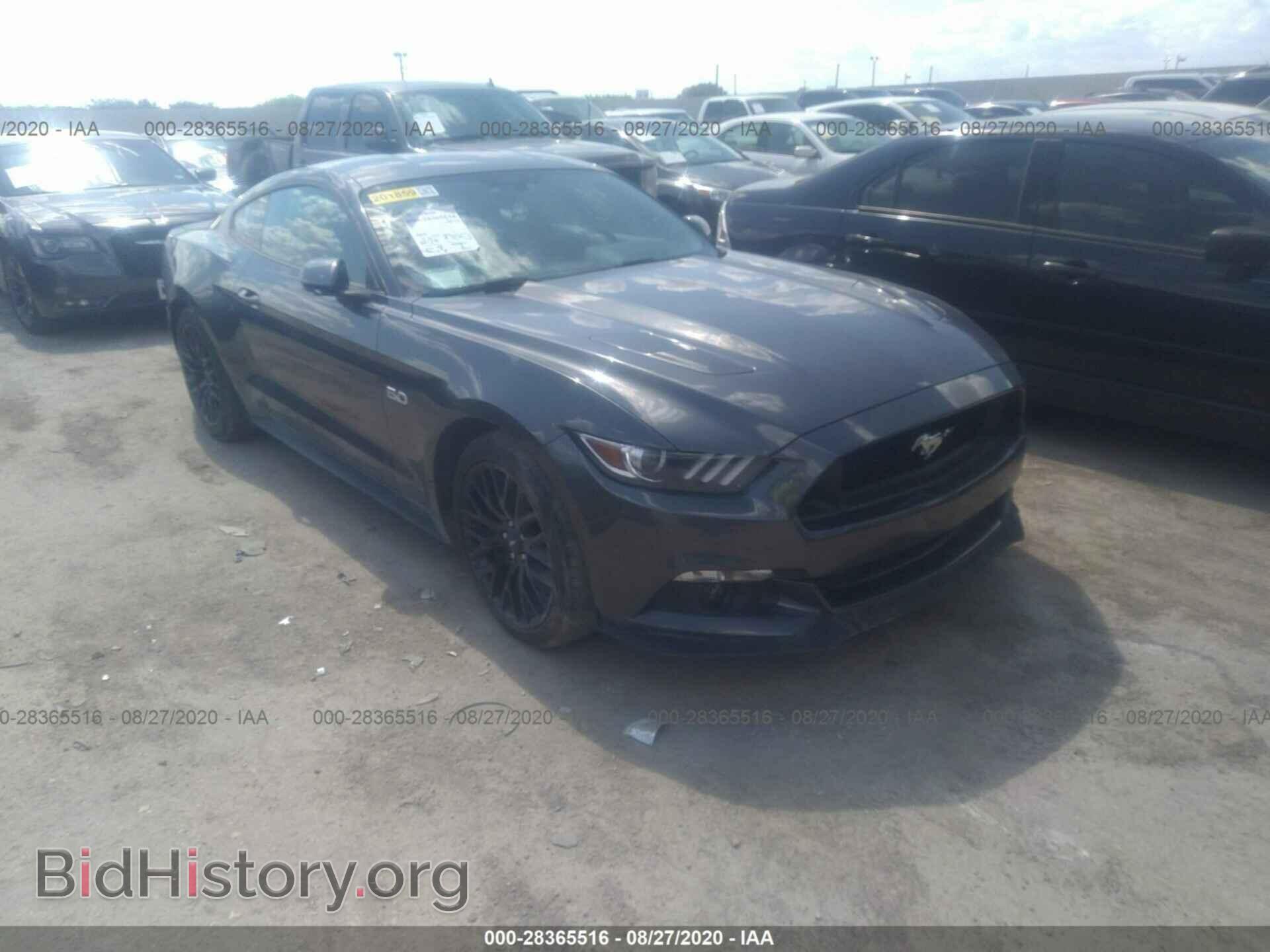 Photo 1FA6P8CF2H5229207 - FORD MUSTANG 2017