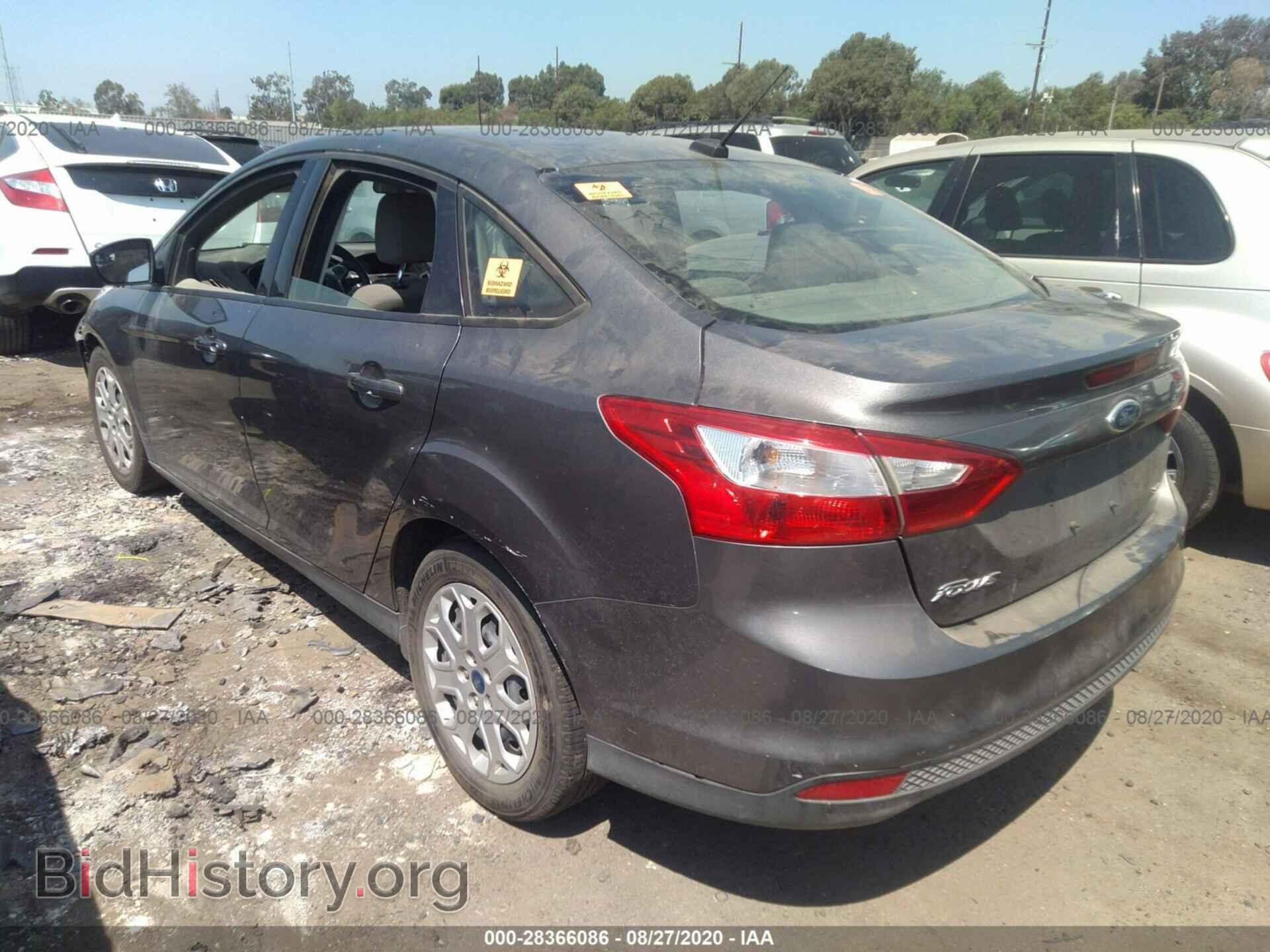 2012 FORD FOCUS - VIN: 1FAHP3F27CL290464 - Фото 3