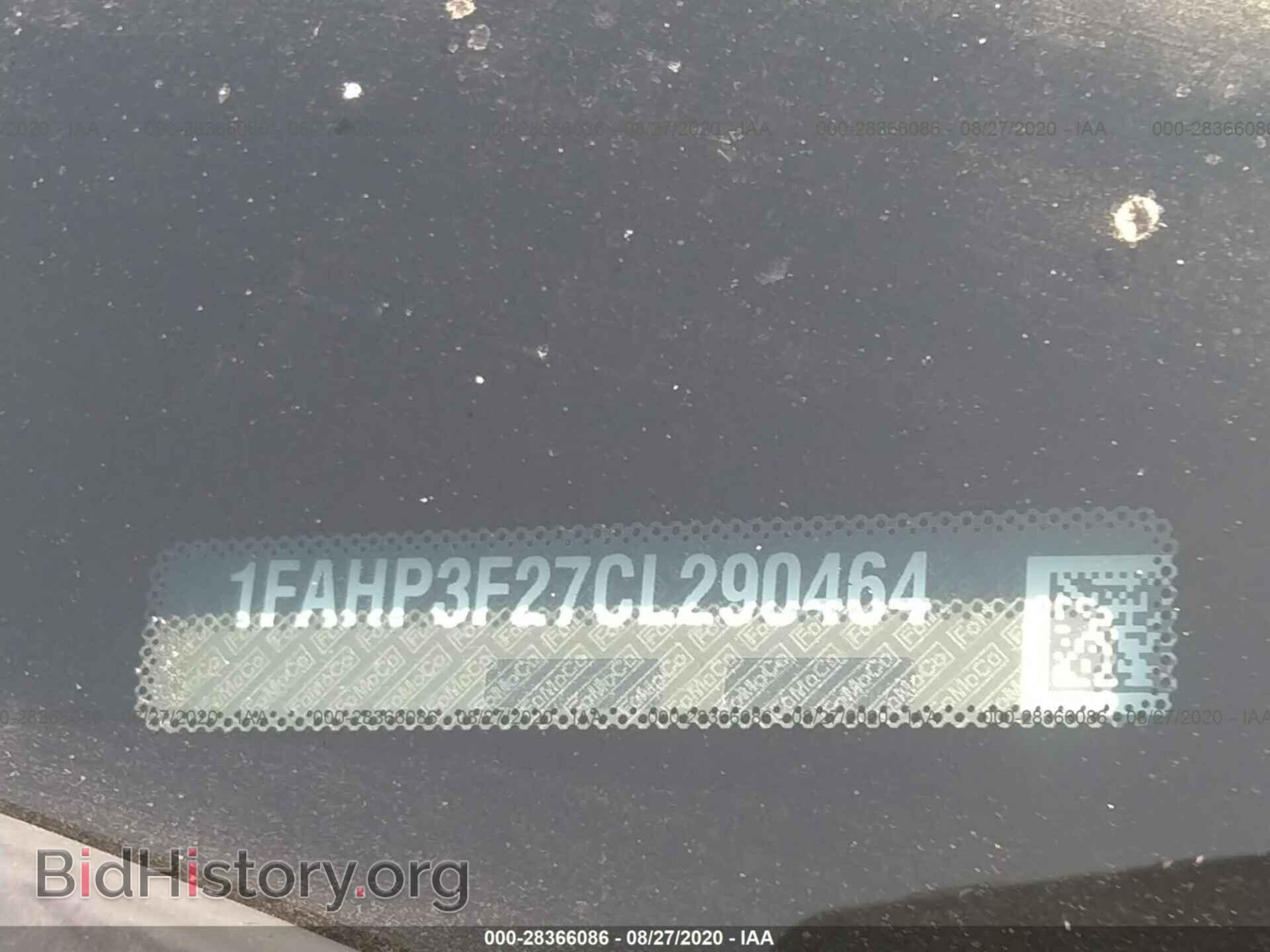 2012 FORD FOCUS - VIN: 1FAHP3F27CL290464 - Фото 9