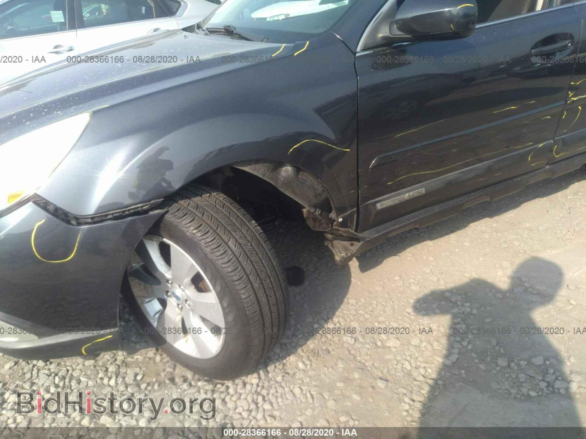 2012 SUBARU OUTBACK - VIN: 4S4BRBLCXC3206084 - Фото 6