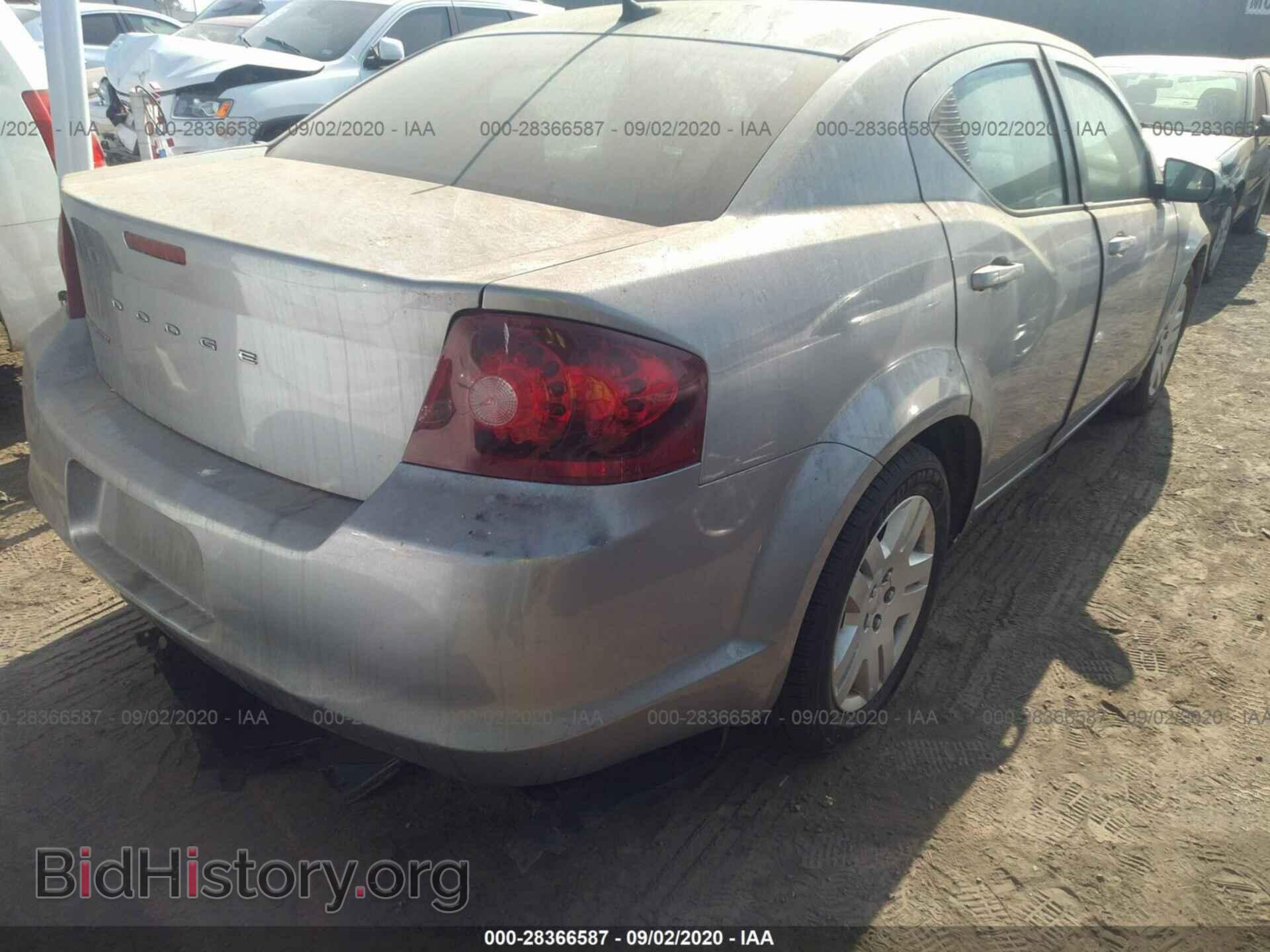 2014 DODGE AVENGER - VIN: 1C3CDZAB4EN196058 - Фото 4