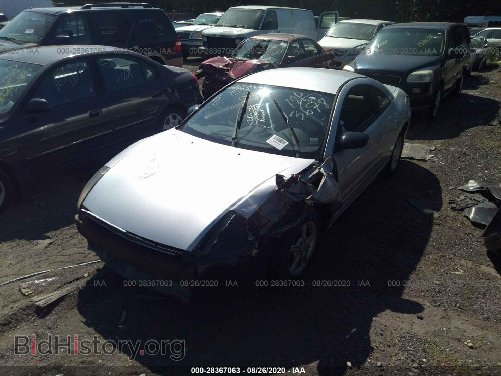 2000 MITSUBISHI ECLIPSE - VIN: 4A3AC34G5YE148340 - Photo 2