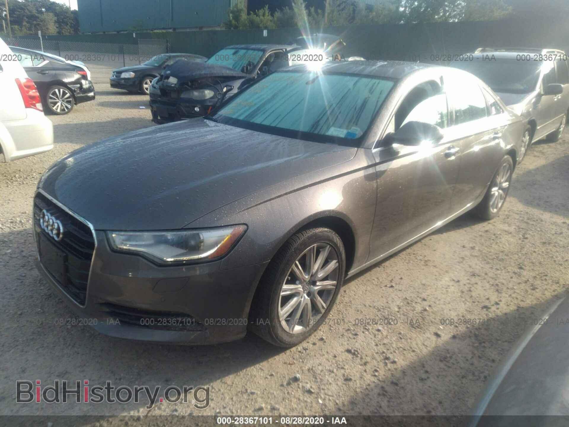 2014 AUDI A6 - VIN: WAUGFAFC8EN154144 - Фото 2