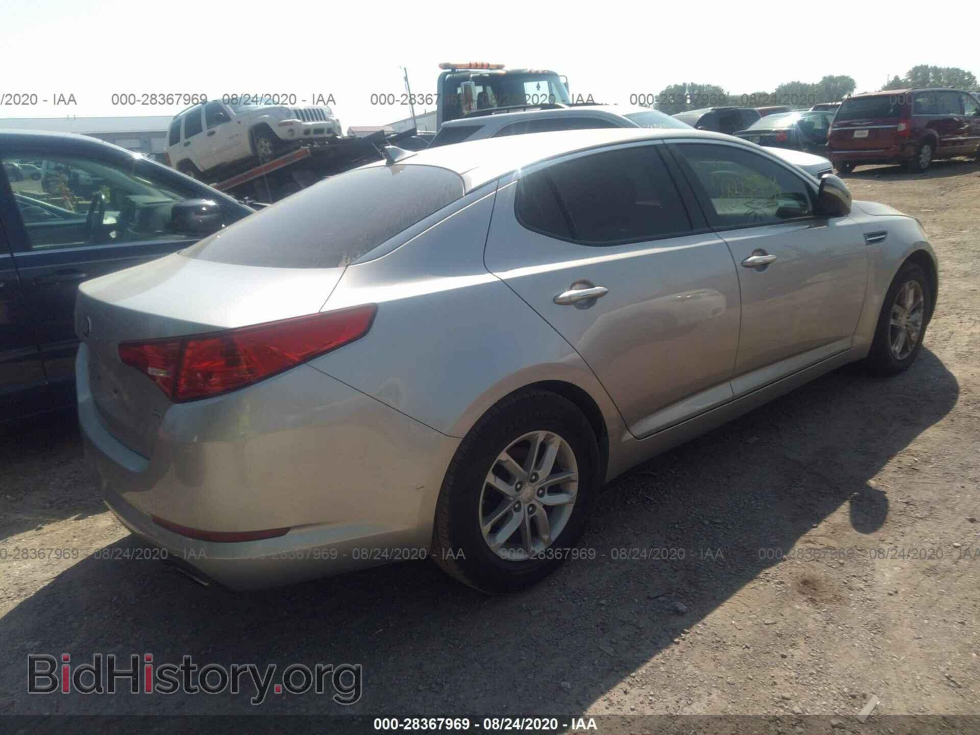 2013 KIA OPTIMA - VIN: KNAGM4A70D5317207 - Photo 4