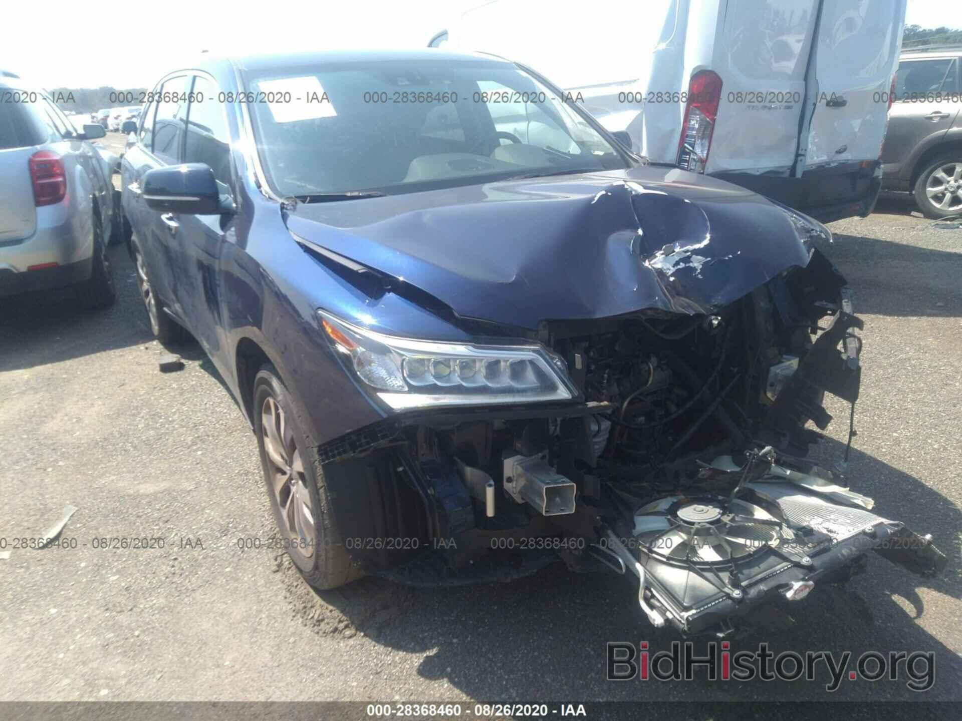 Фотография 5FRYD4H48FB030653 - ACURA MDX 2015