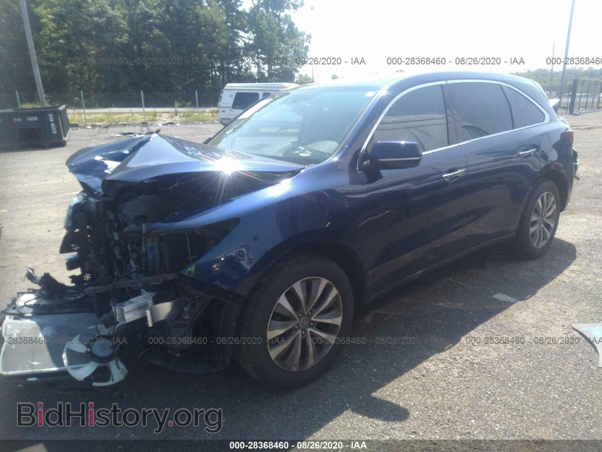 2015 ACURA MDX - VIN: 5FRYD4H48FB030653 - Photo 2
