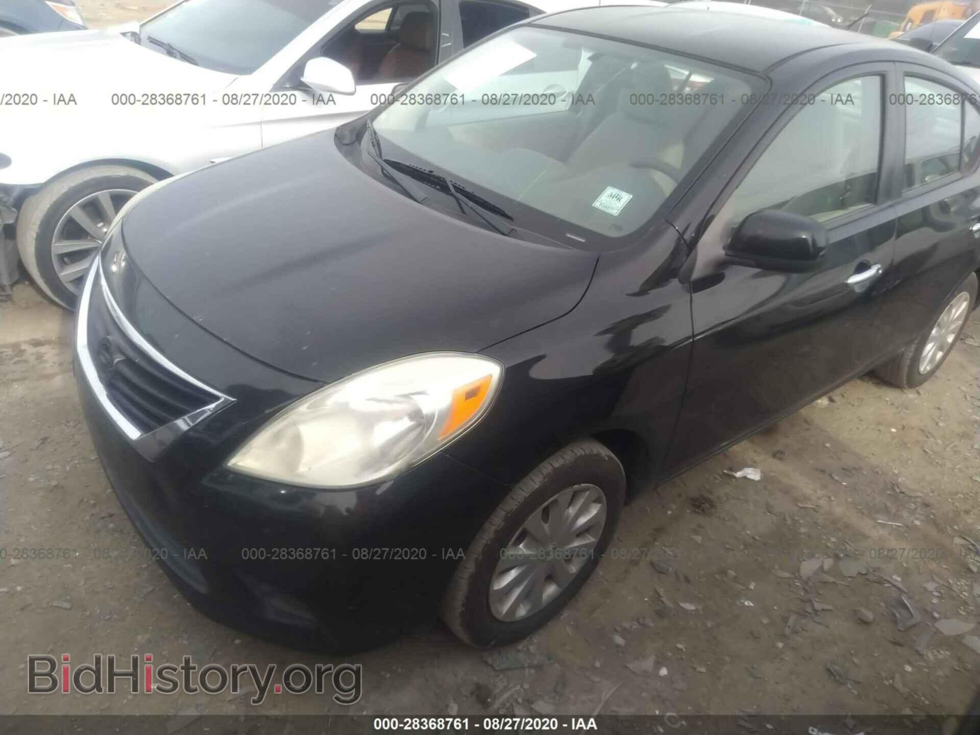 2012 NISSAN VERSA - VIN: 3N1CN7AP0CL805350 - Фото 2