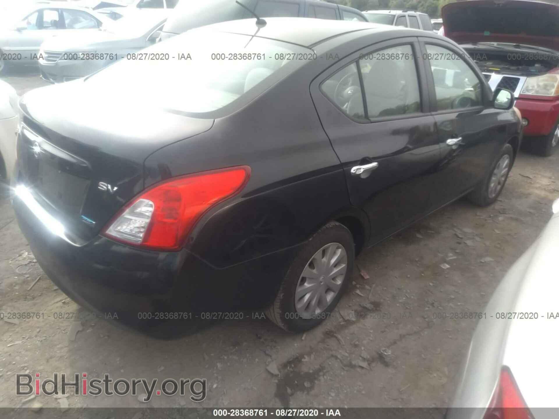 2012 NISSAN VERSA - VIN: 3N1CN7AP0CL805350 - Фото 4