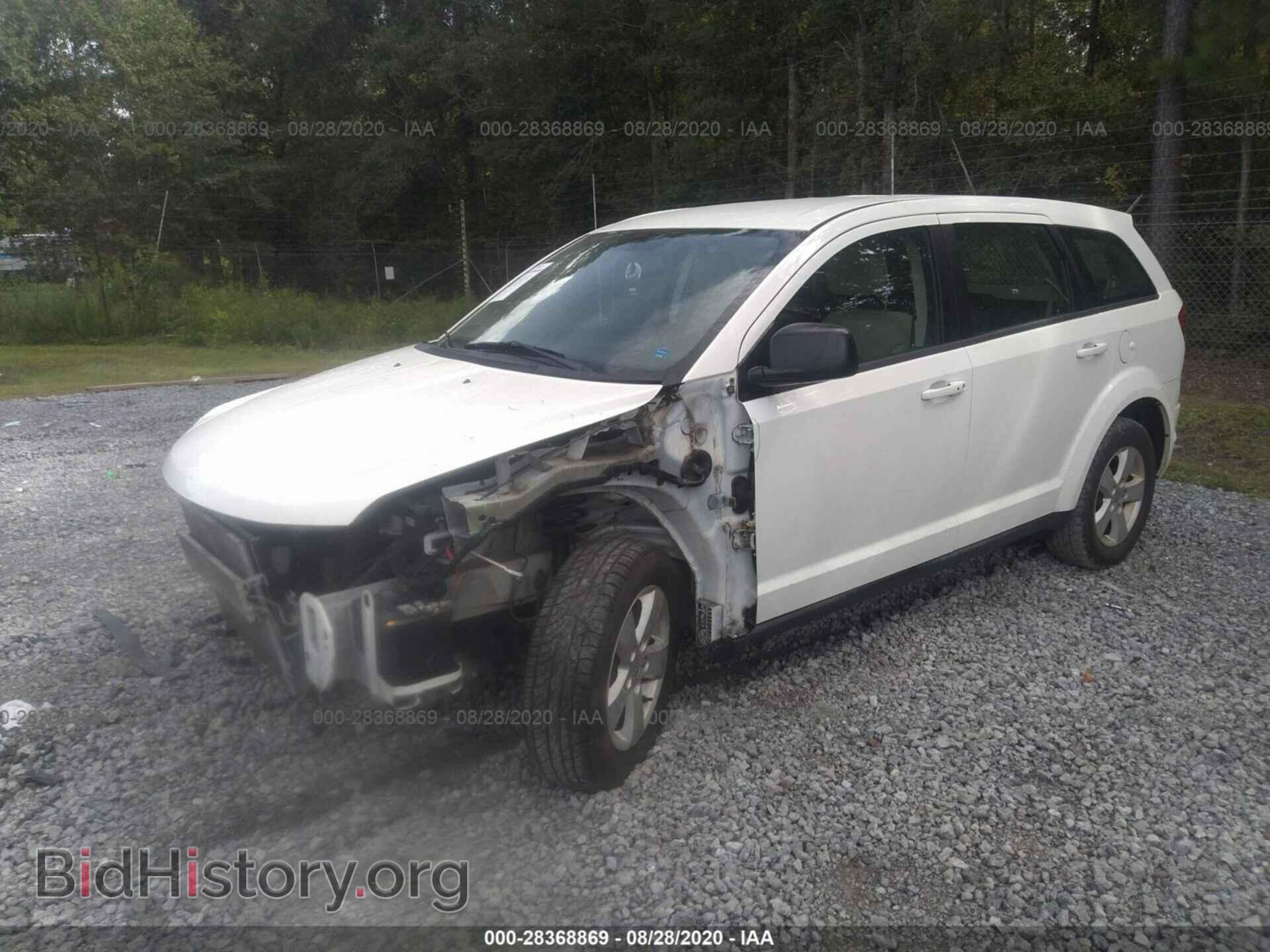 2013 DODGE JOURNEY - VIN: 3C4PDCAB6DT530440 - Фото 2