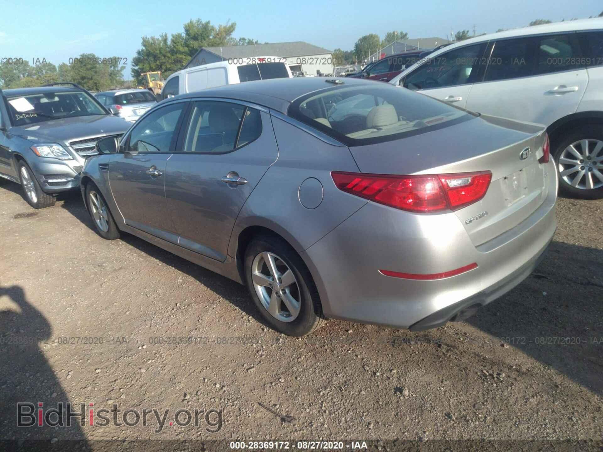2014 KIA OPTIMA - VIN: KNAGM4A79E5464580 - Photo 3