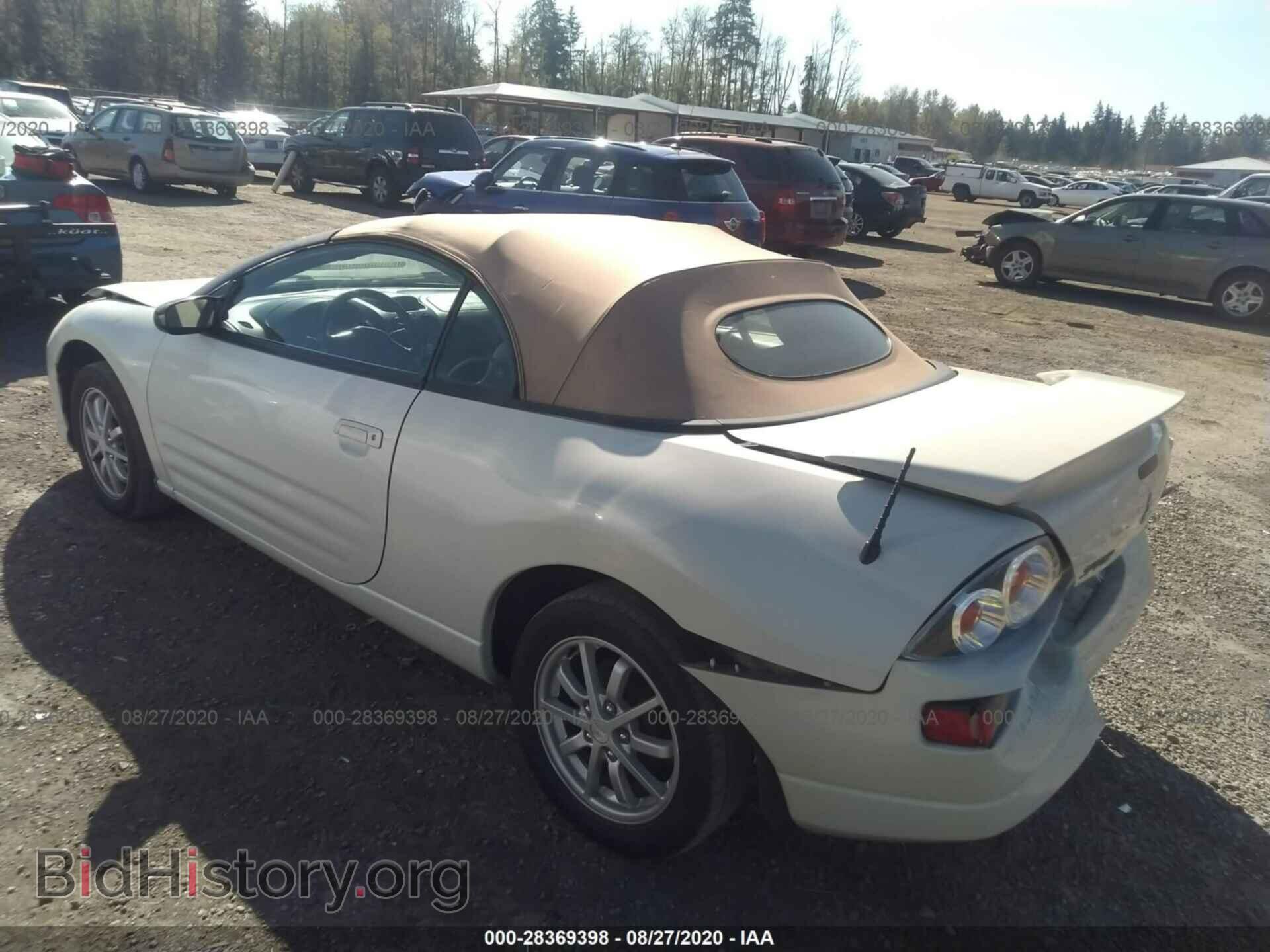 2002 MITSUBISHI ECLIPSE - VIN: 4A3AE45G12E096159 - Photo 3