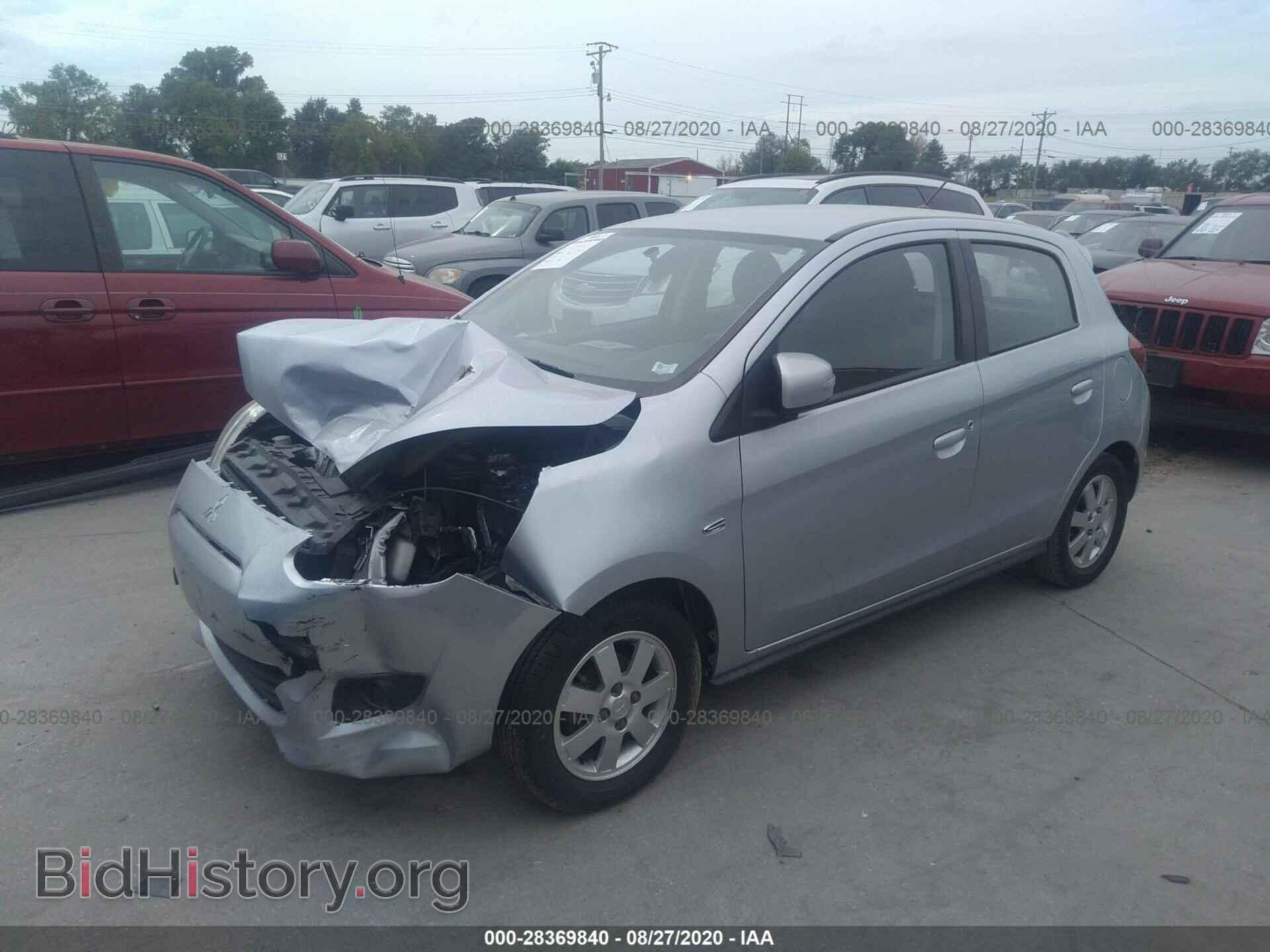 2015 MITSUBISHI MIRAGE - VIN: ML32A4HJ2FH032732 - Фото 2