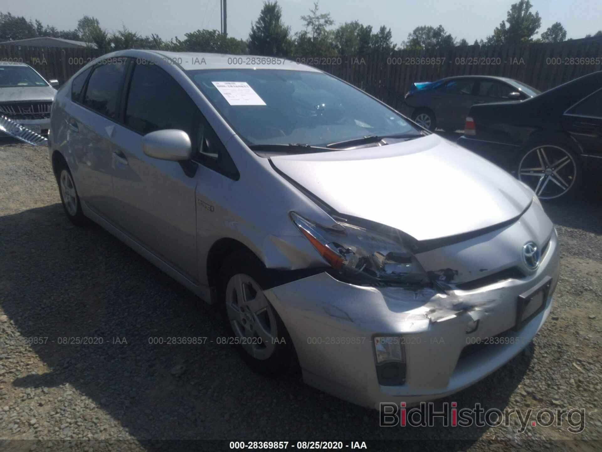 Photo JTDKN3DU9A0051121 - TOYOTA PRIUS 2010