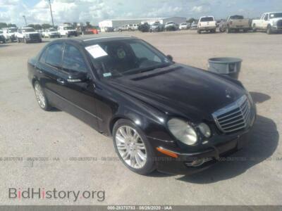 2007 Mercedes-Benz E-CLASS 3.5L, черный — VIN WDBUF56X17B129458, IAAI