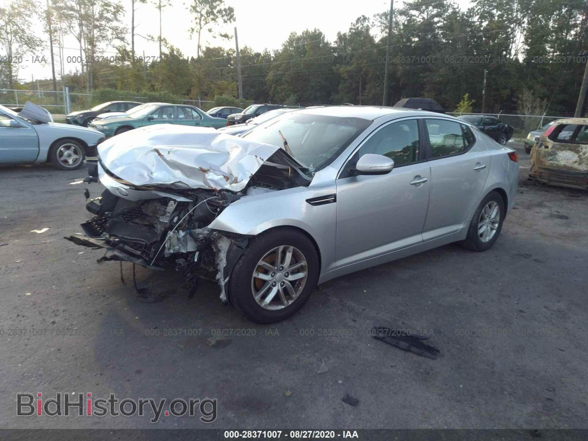 2013 KIA OPTIMA - VIN: KNAGM4A77D5391238 - Фото 2