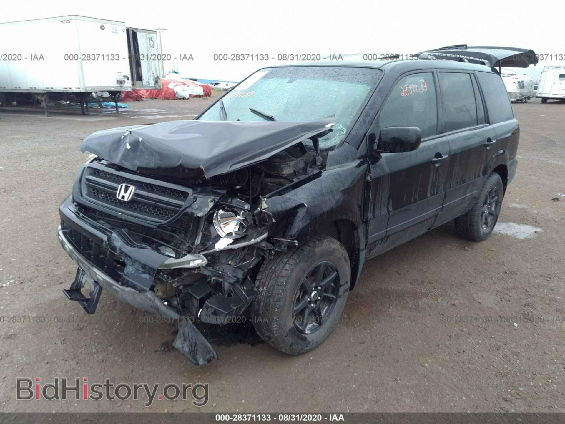 2005 HONDA PILOT - VIN: 5FNYF18555B052742 - Фото 2