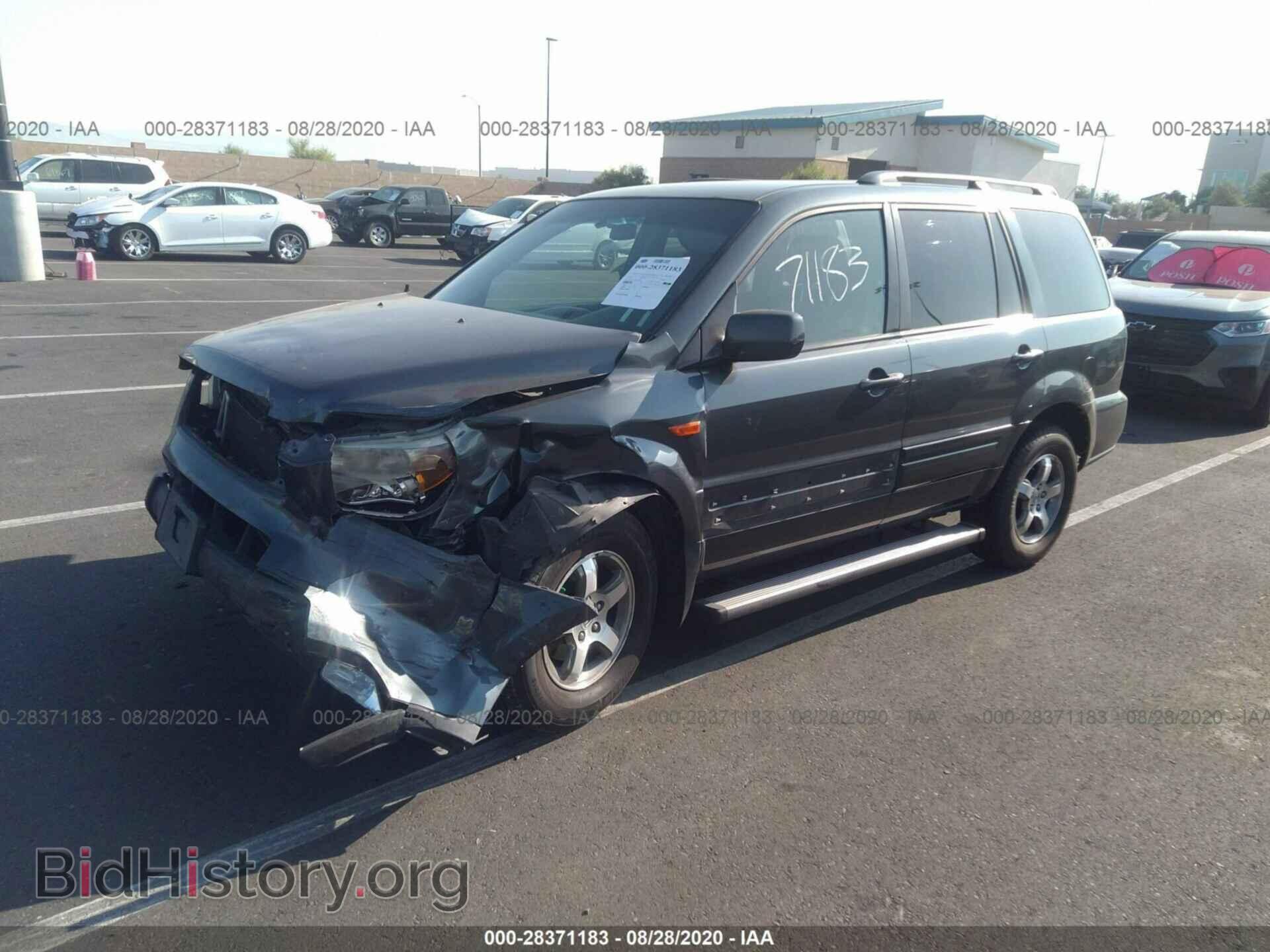 2006 HONDA PILOT - VIN: 5FNYF28406B036480 - Фото 2