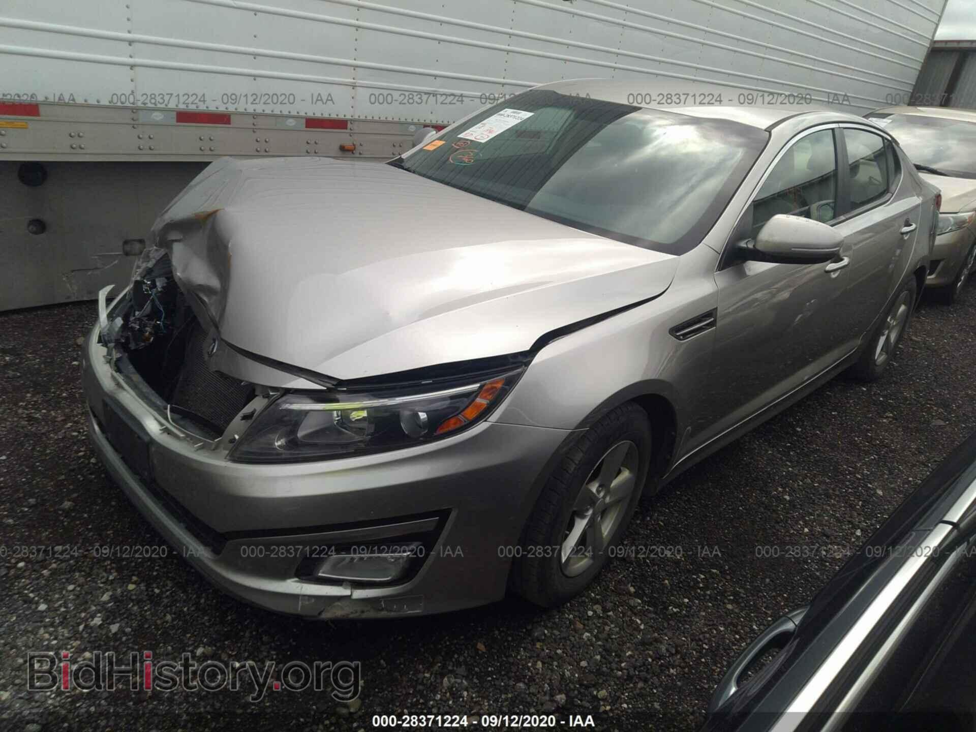 2014 KIA OPTIMA - VIN: KNAGM4A73E5493069 - Фото 2