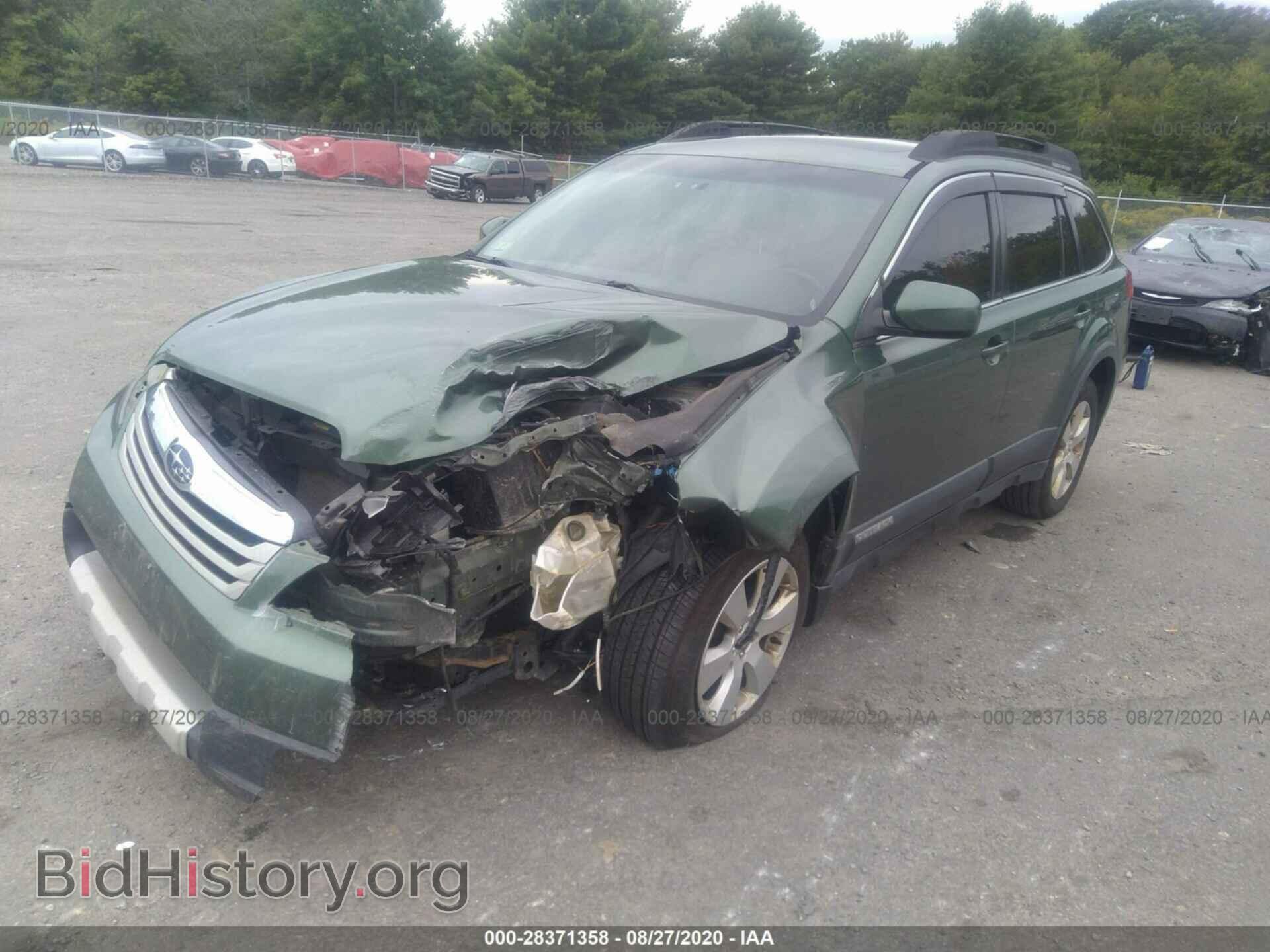 2012 SUBARU OUTBACK - VIN: 4S4BRBGC5C3269264 - Фото 2