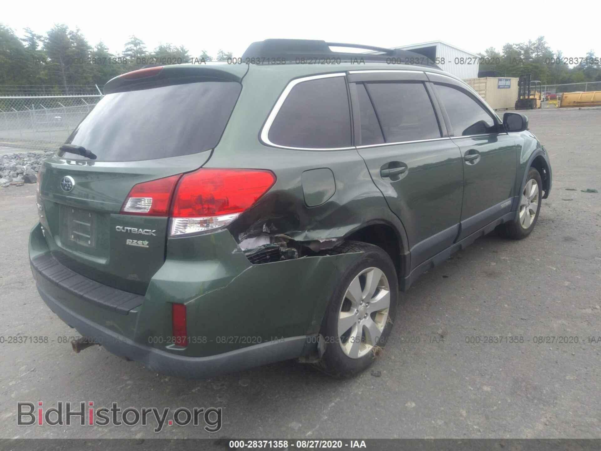2012 SUBARU OUTBACK - VIN: 4S4BRBGC5C3269264 - Фото 4