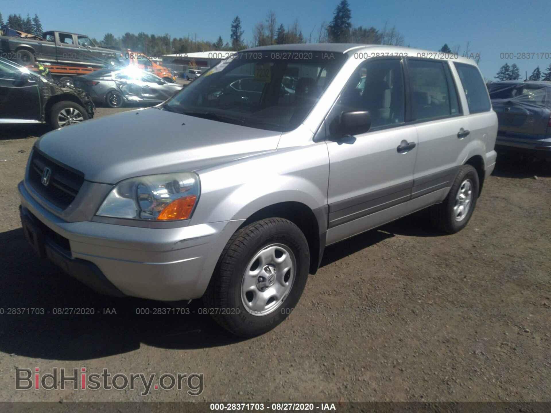 2005 HONDA PILOT - VIN: 2HKYF18195H572909 - Фото 2