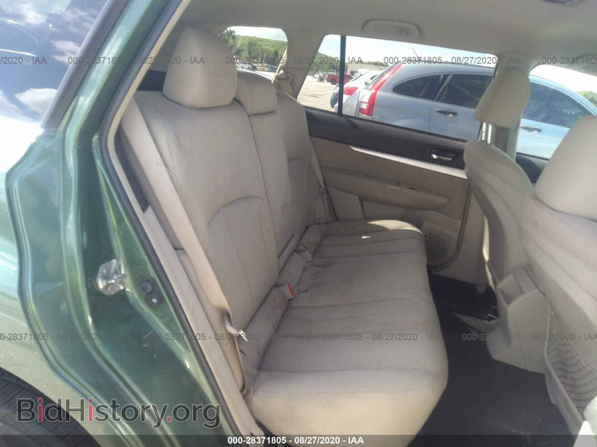 2010 SUBARU OUTBACK - VIN: 4S4BRBCC0A3371137 - Фото 8