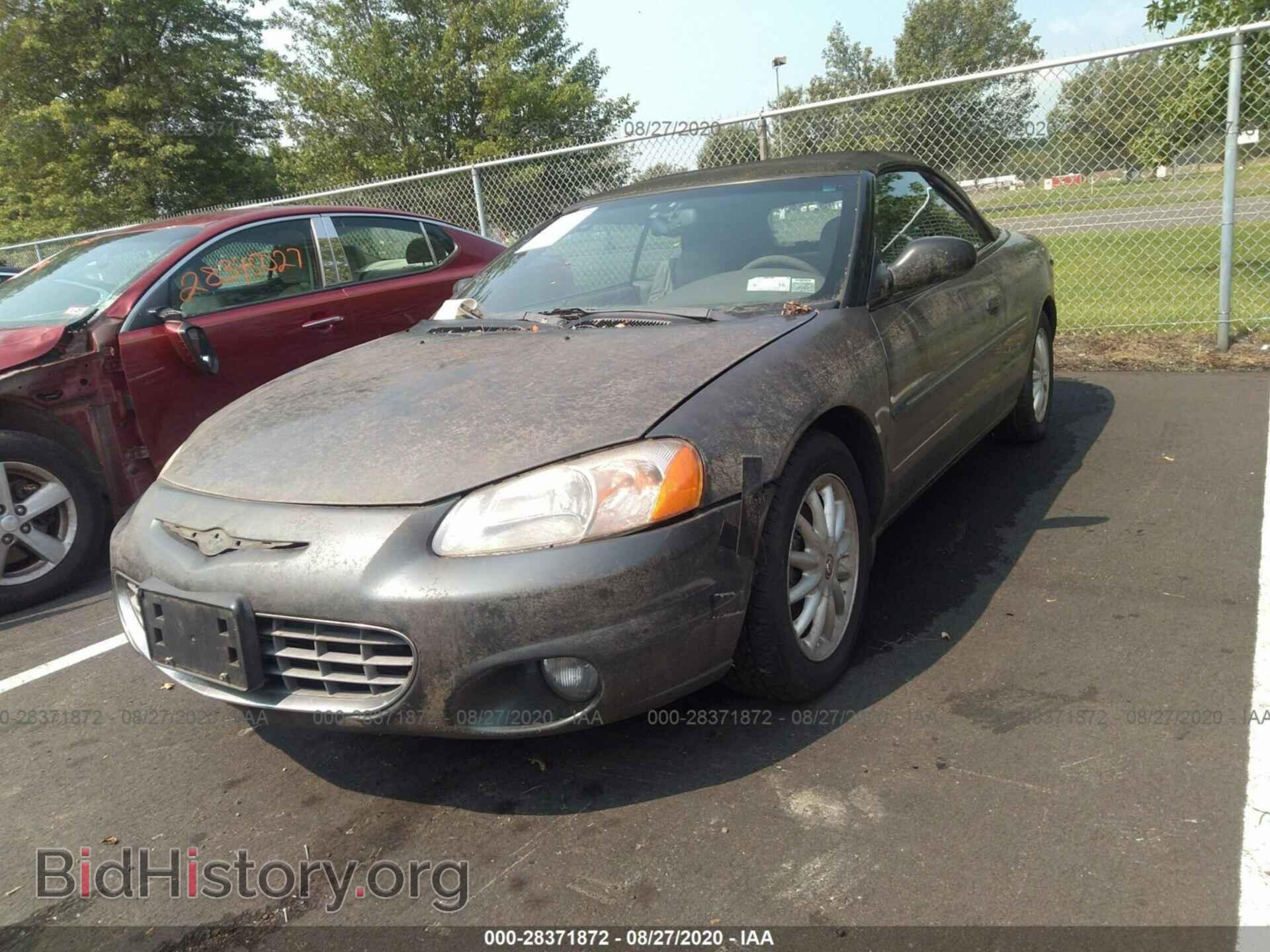 2002 CHRYSLER SEBRING - VIN: 1C3EL55R92N109651 - Фото 2
