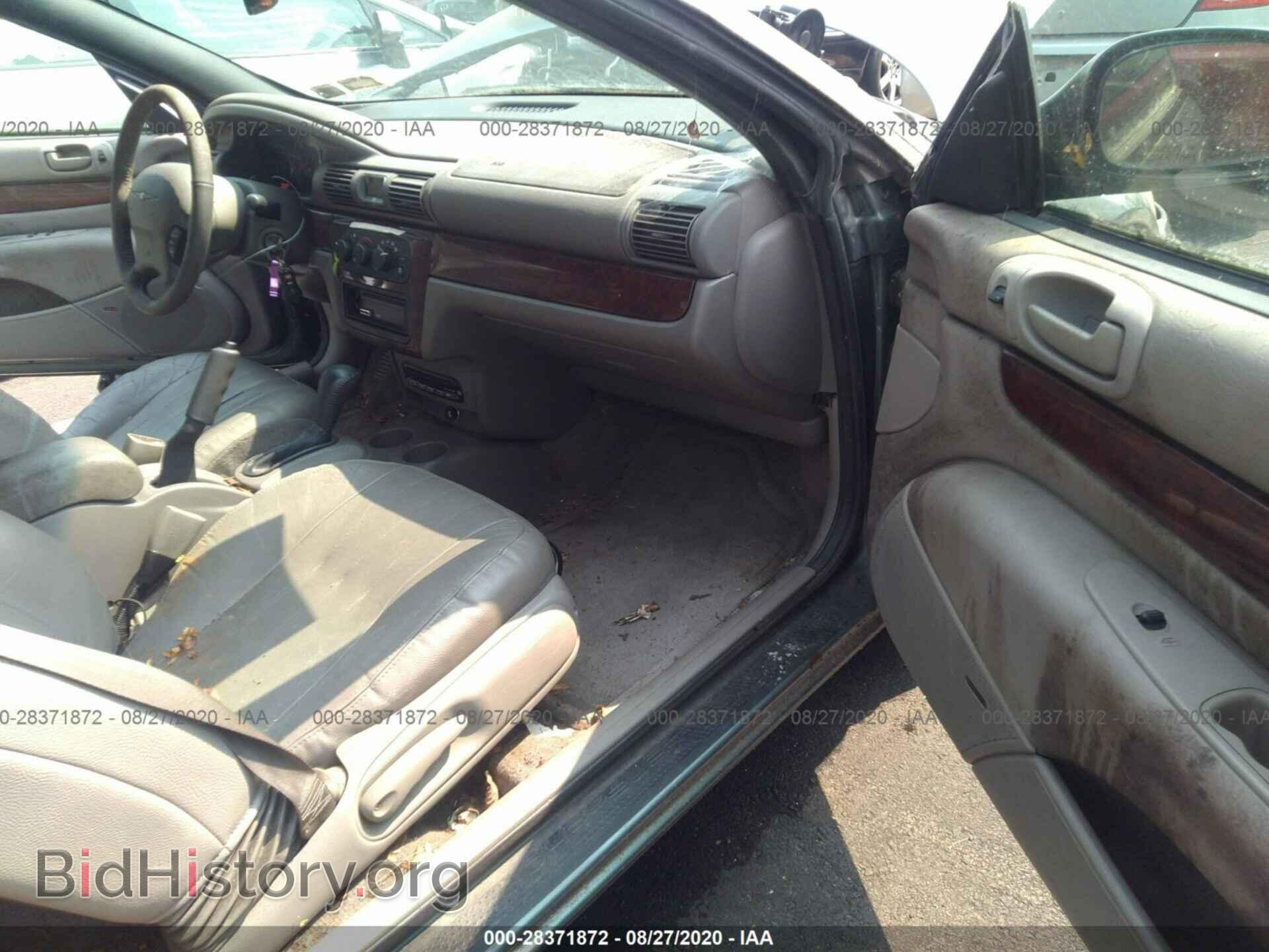 2002 CHRYSLER SEBRING - VIN: 1C3EL55R92N109651 - Фото 5