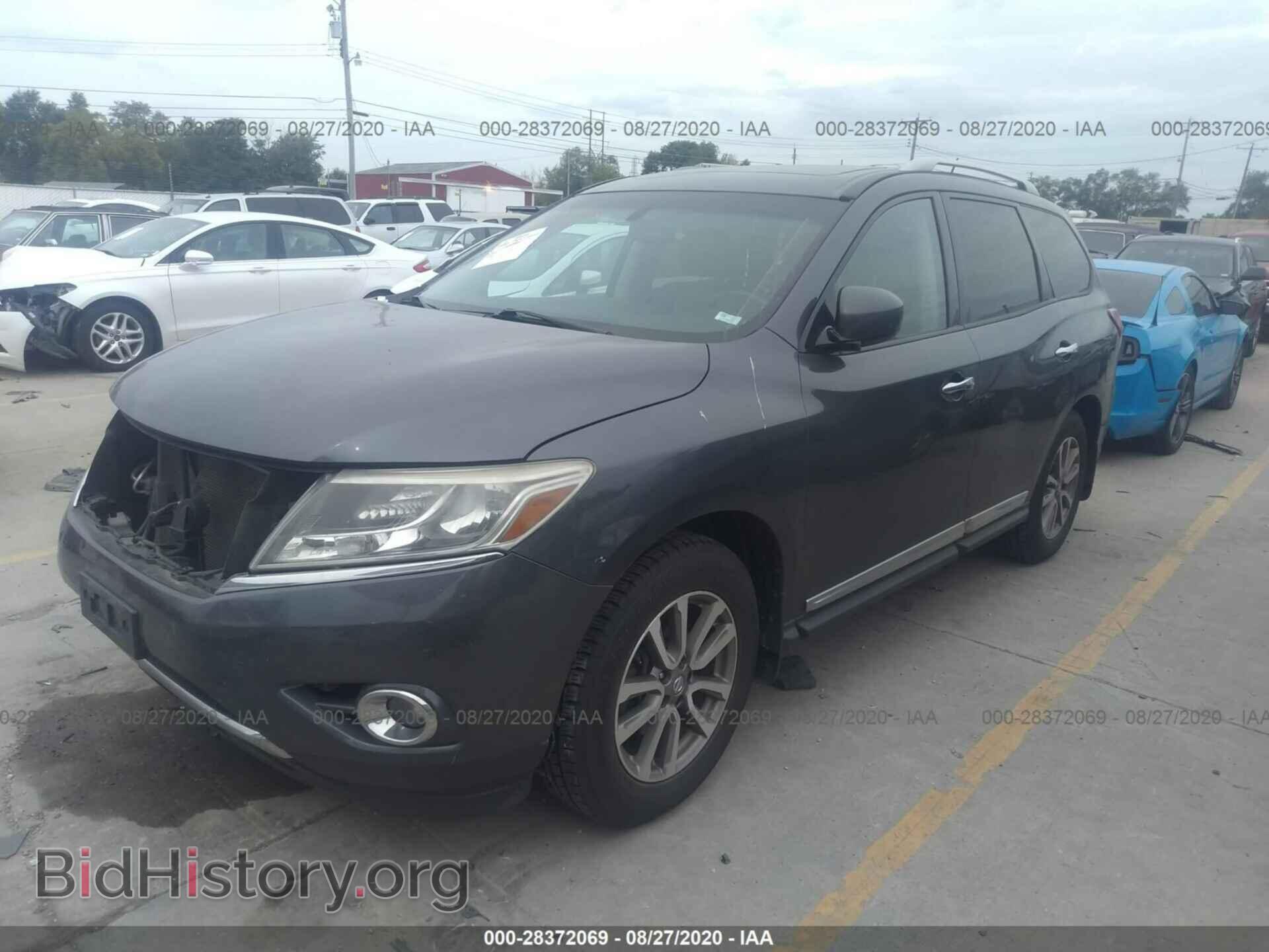 2014 NISSAN PATHFINDER - VIN: 5N1AR2MM9EC682476 - Фото 2