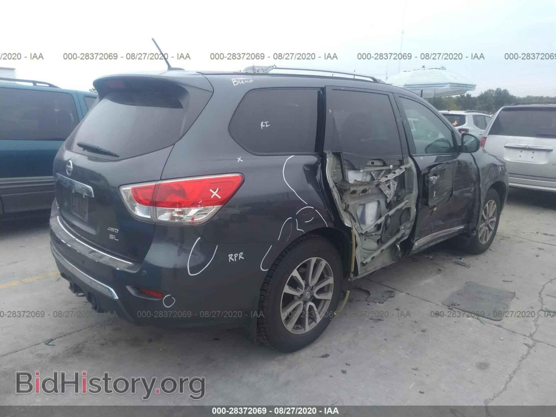2014 NISSAN PATHFINDER - VIN: 5N1AR2MM9EC682476 - Фото 4