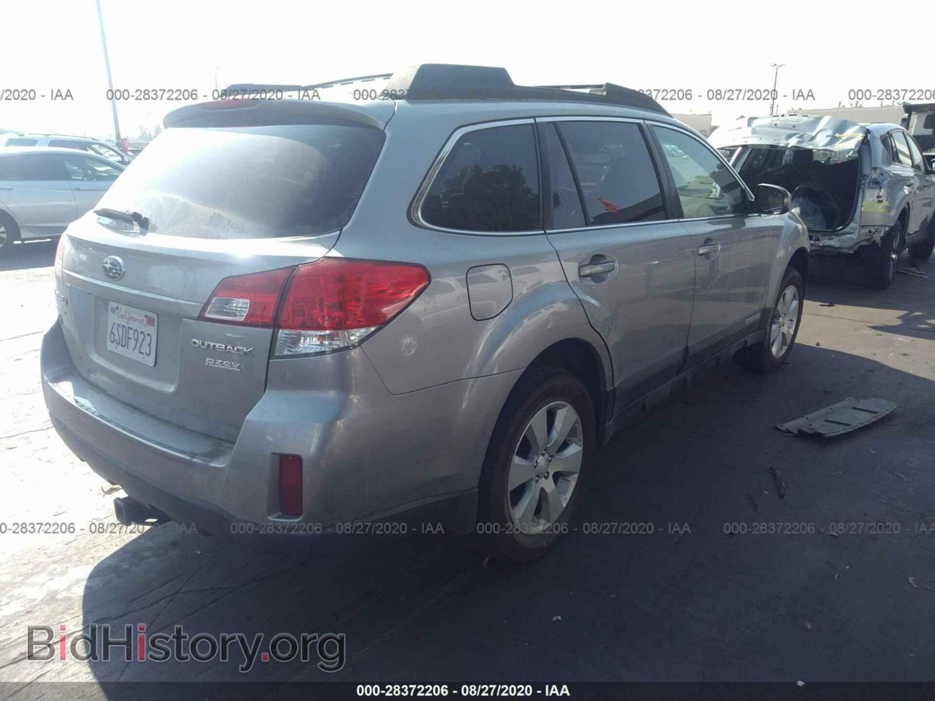 2011 SUBARU OUTBACK - VIN: 4S4BRBGC8B3398260 - Фото 4