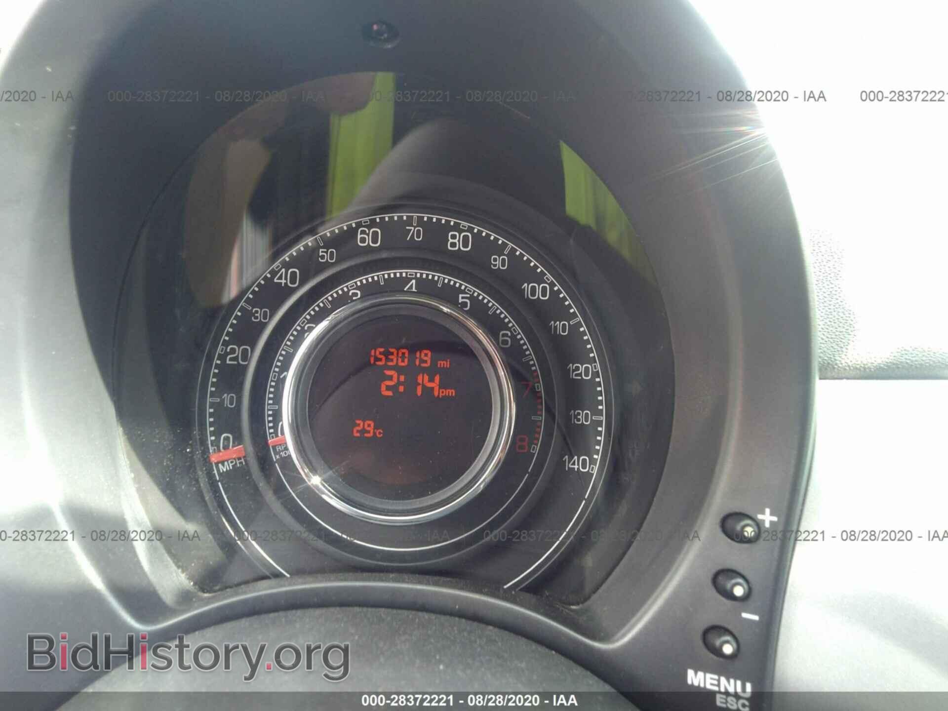 2012 FIAT 500 - VIN: 3C3CFFBR5CT101945 - Фото 7