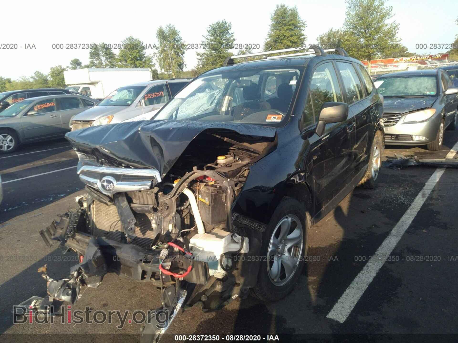 2014 SUBARU FORESTER - VIN: JF2SJAAC7EG459322 - Фото 2