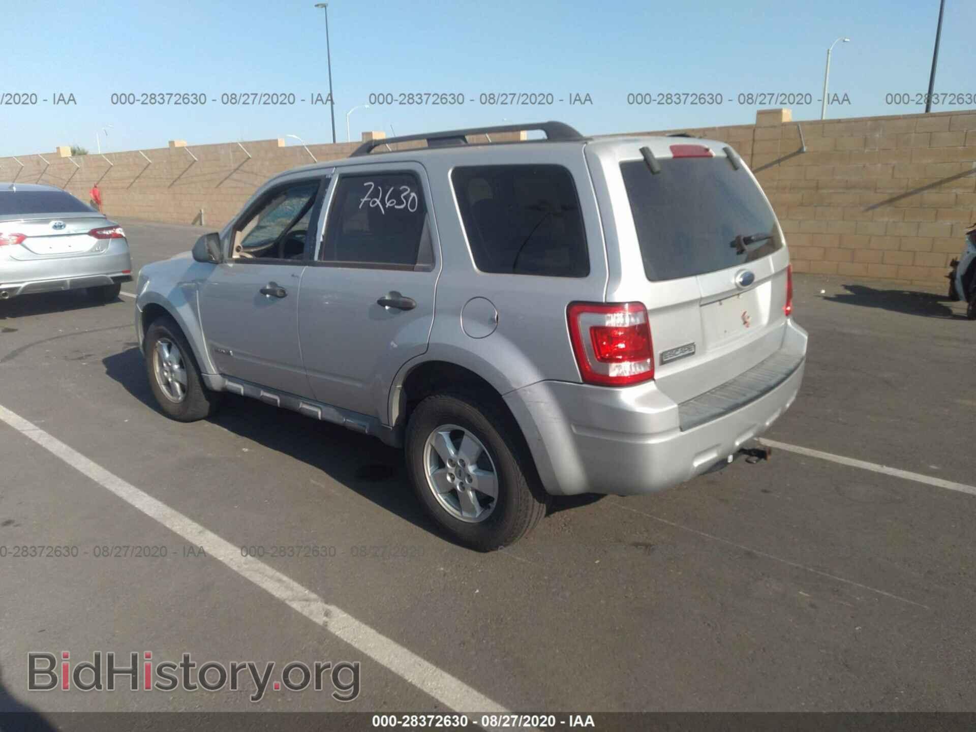 2008 FORD ESCAPE - VIN: 1FMCU03ZX8KA09148 - Фото 3