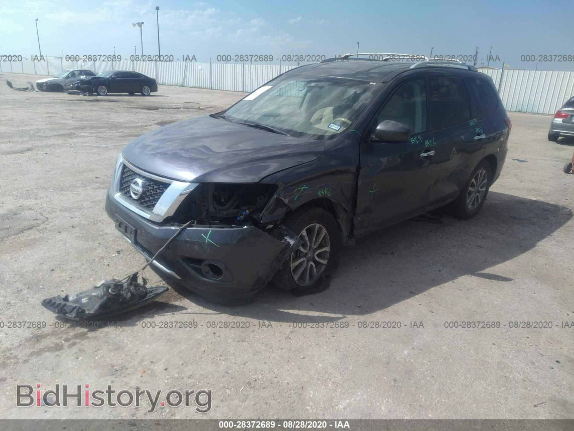 2014 NISSAN PATHFINDER - VIN: 5N1AR2MM0EC611327 - Фото 2