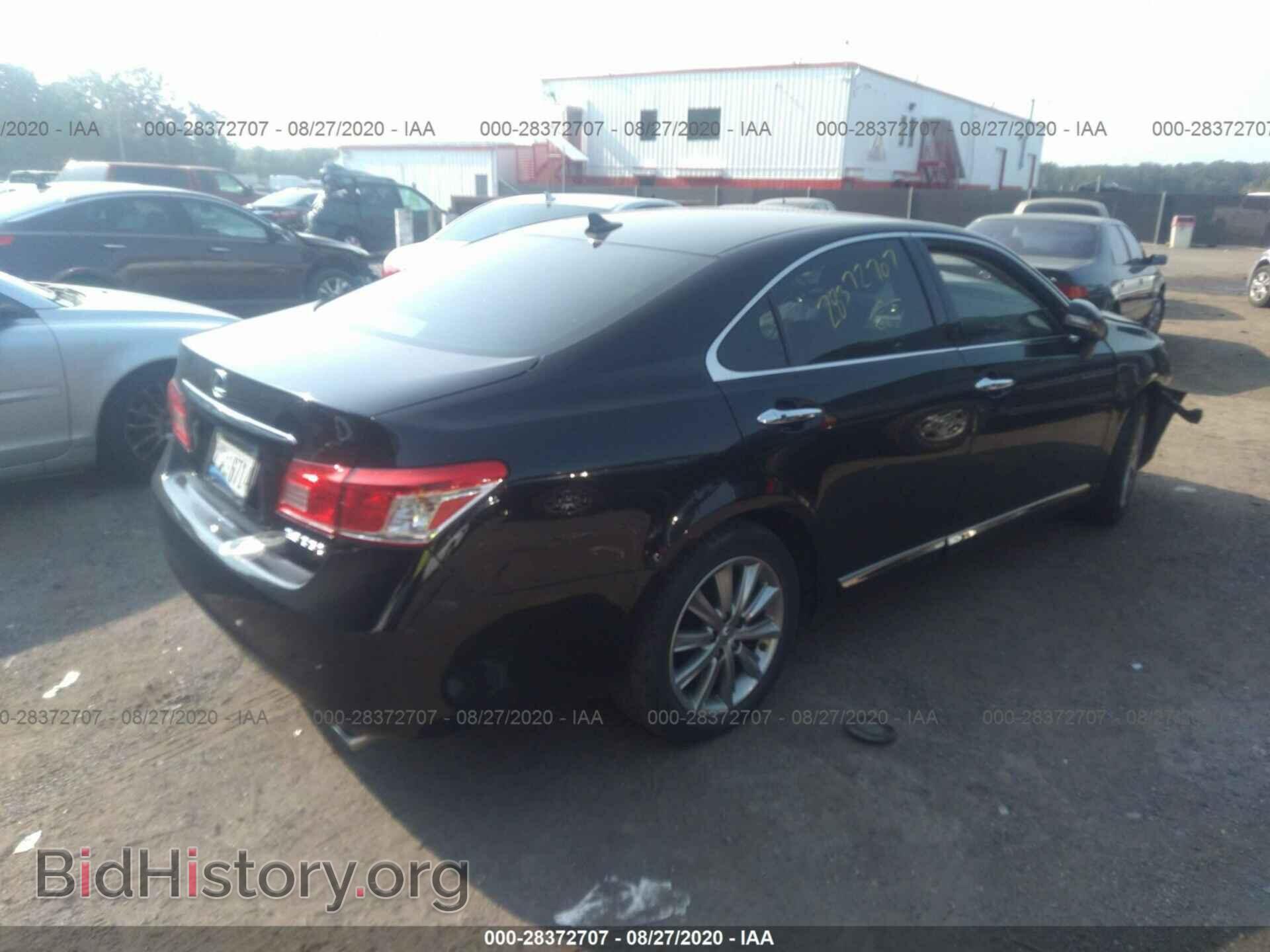 2012 LEXUS ES 350 - VIN: JTHBK1EG9C2476401 - Фото 4