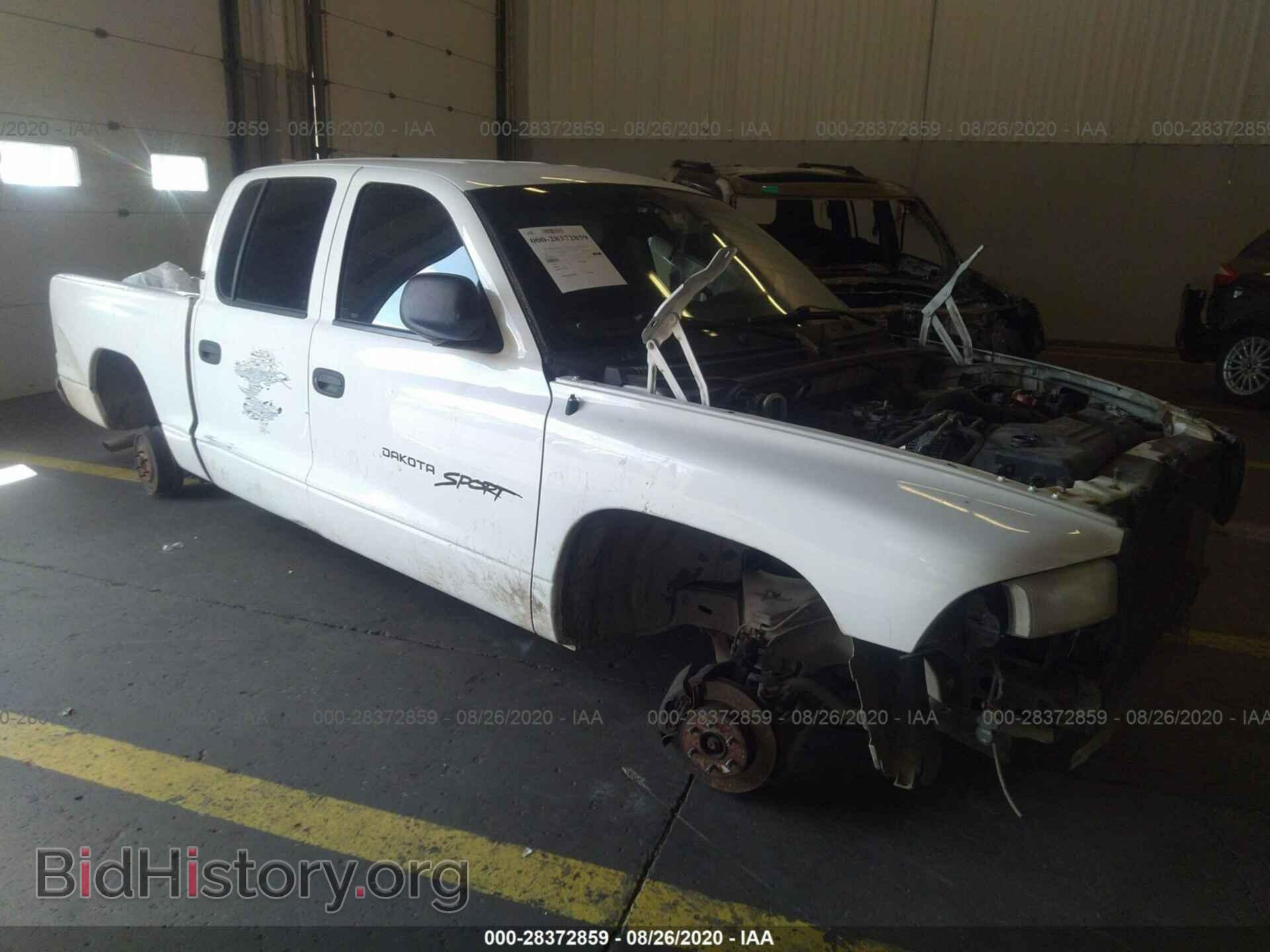 Фотография 1B7GL2AX71S141733 - DODGE DAKOTA 2001