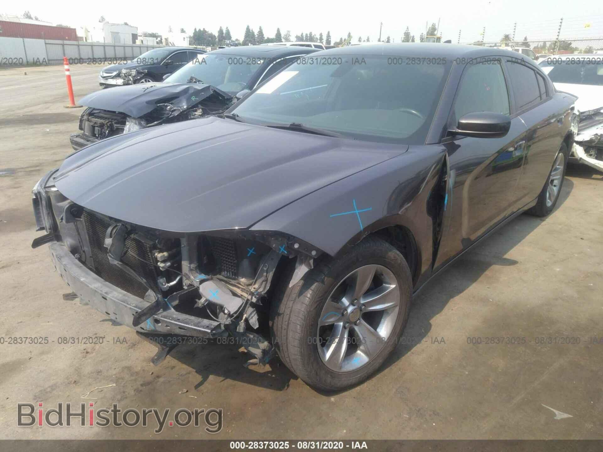 2016 DODGE CHARGER - VIN: 2C3CDXHG2GH166803 - Фото 2
