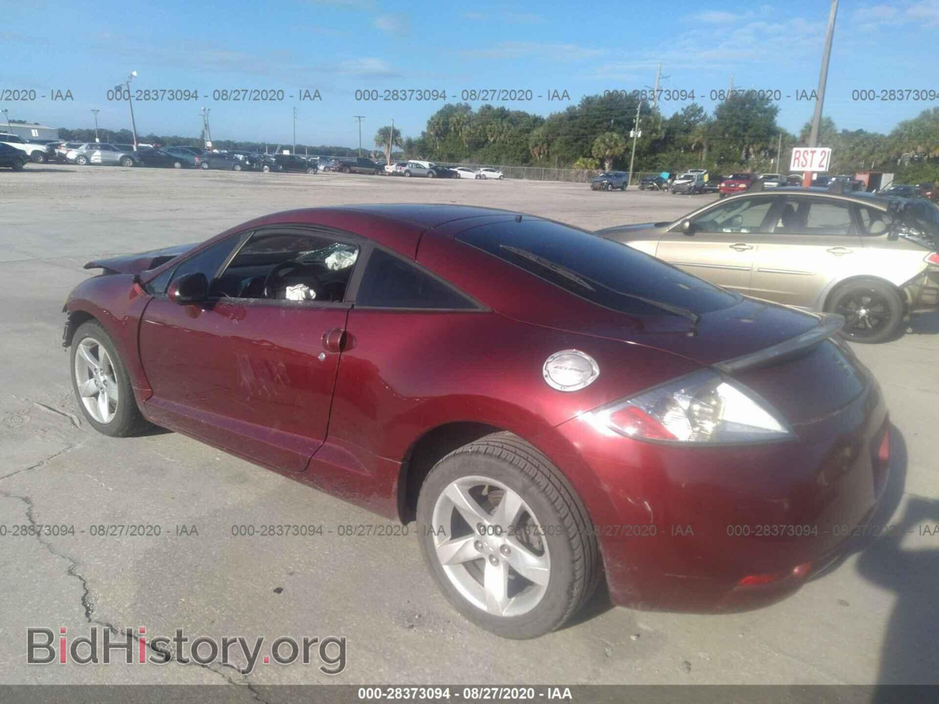 2007 MITSUBISHI ECLIPSE - VIN: 4A3AK24F87E043603 - Фото 3