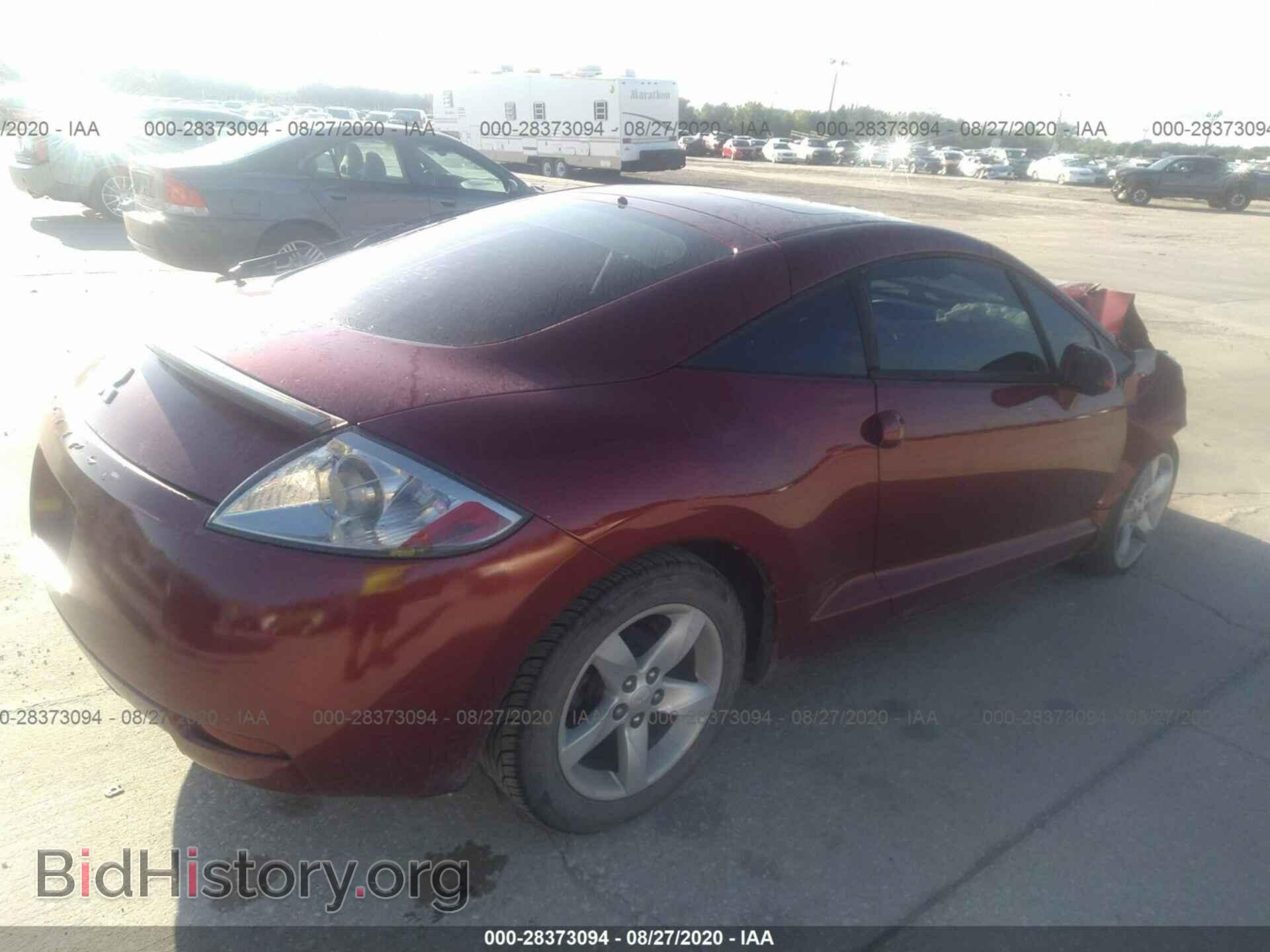 2007 MITSUBISHI ECLIPSE - VIN: 4A3AK24F87E043603 - Фото 4